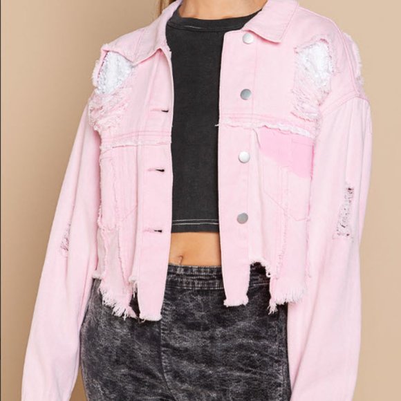 Love Denim Jacket - Candy Pink - Picture 12 of 15